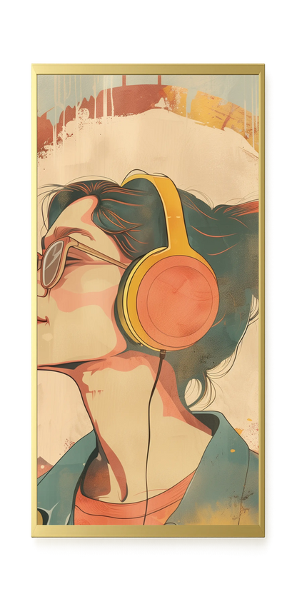 Listening Calm Canvas Wall Art