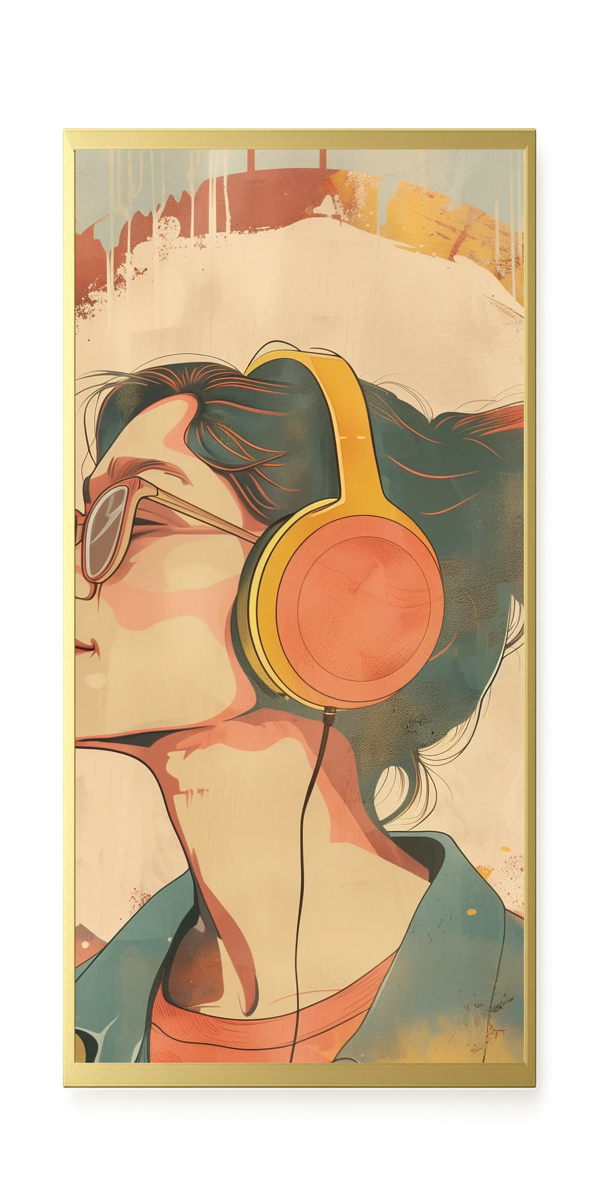 Listening Calm Canvas Wall Art
