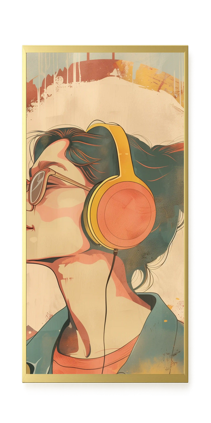 Listening Calm Canvas Wall Art