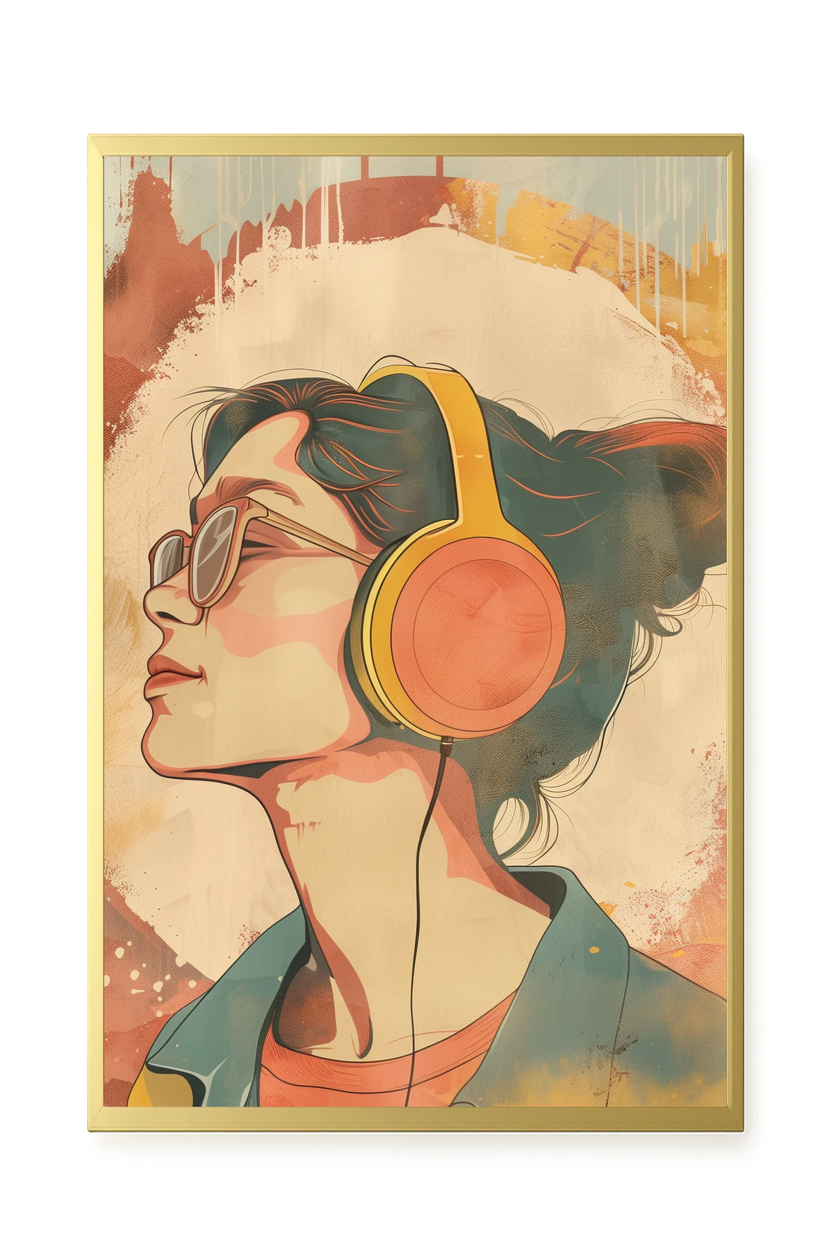 Listening Calm Canvas Wall Art