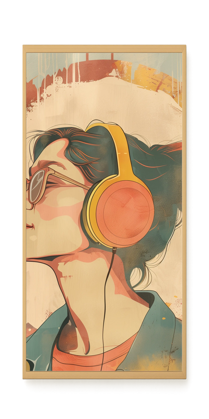 Listening Calm Canvas Wall Art