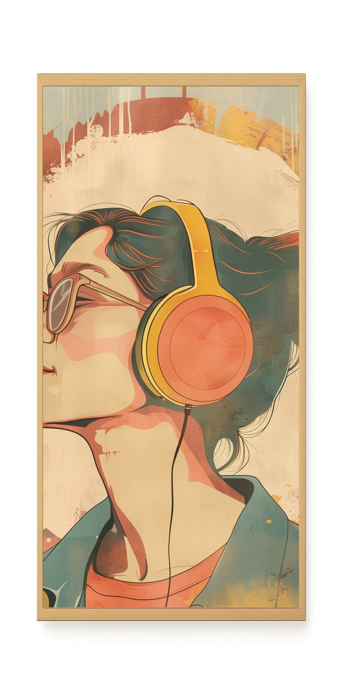 Listening Calm Canvas Wall Art