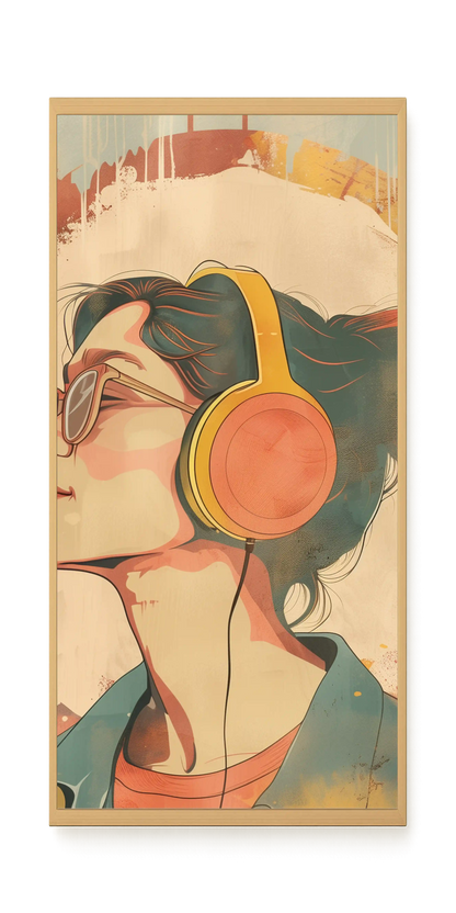 Listening Calm Canvas Wall Art