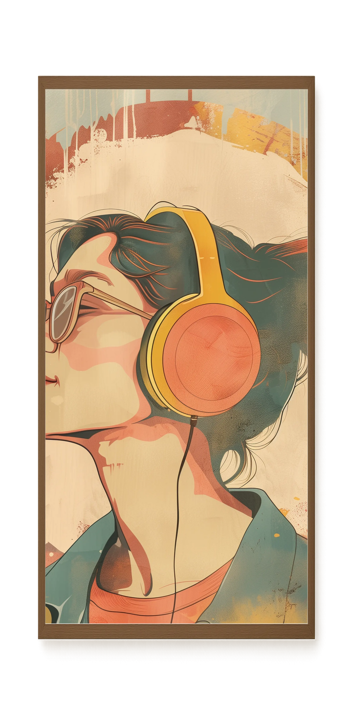 Listening Calm Canvas Wall Art