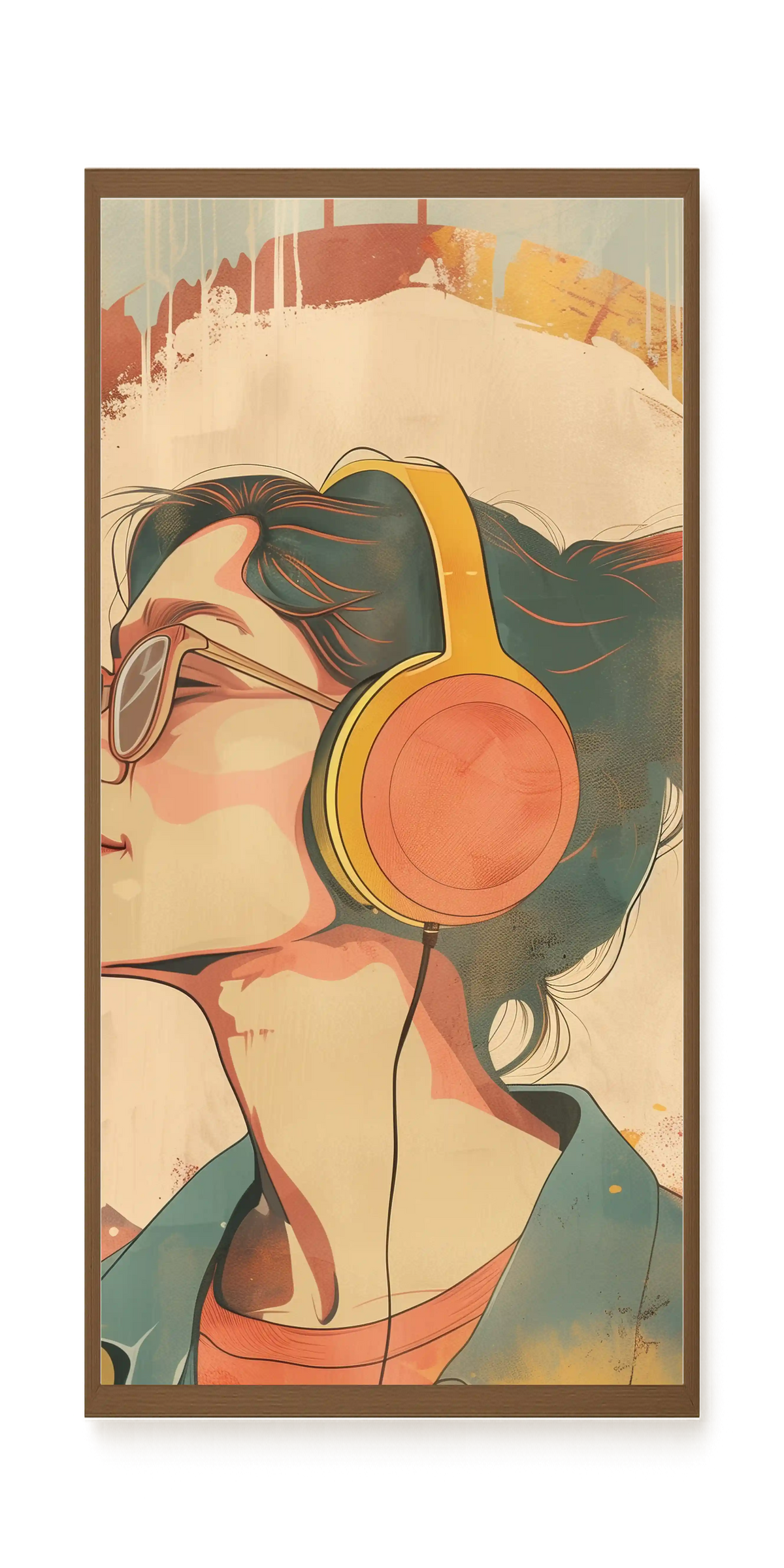Listening Calm Canvas Wall Art