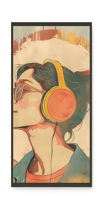 Listening Calm Canvas Wall Art