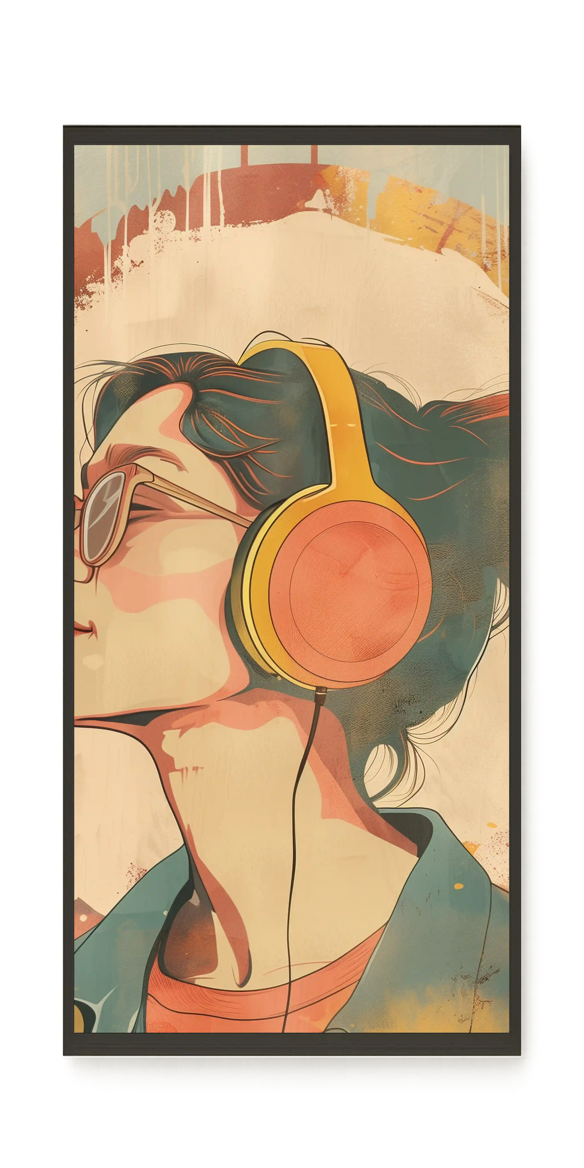 Listening Calm Canvas Wall Art