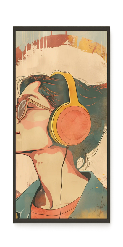 Listening Calm Canvas Wall Art
