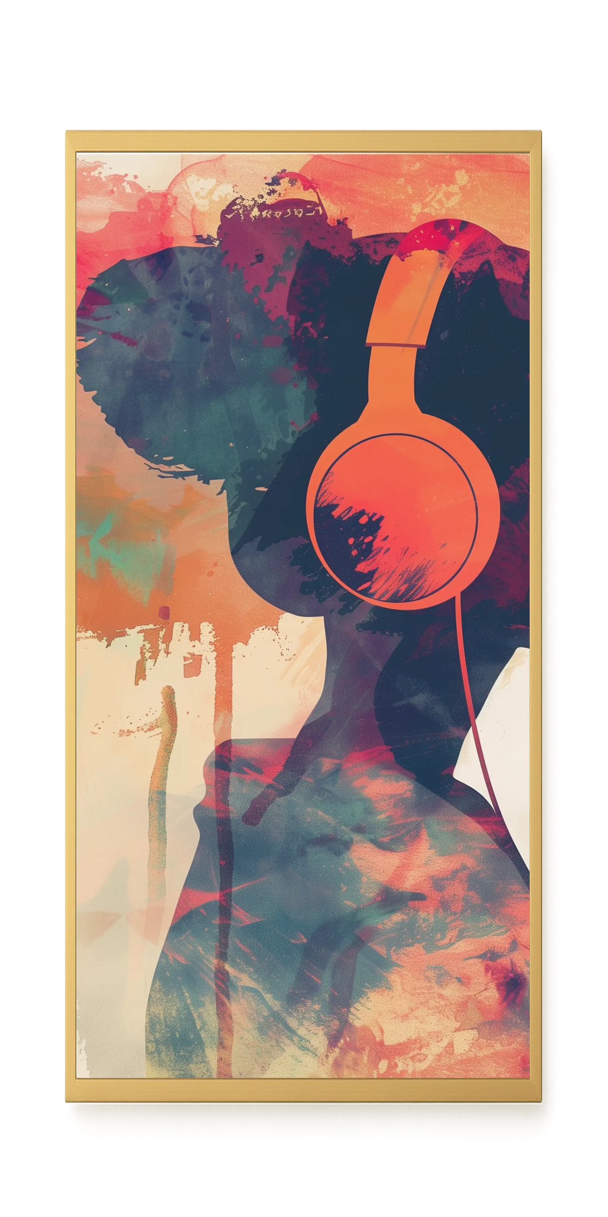 Music Profile Canvas Wall Art