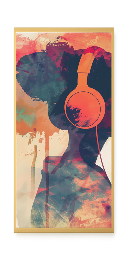 Music Profile Canvas Wall Art