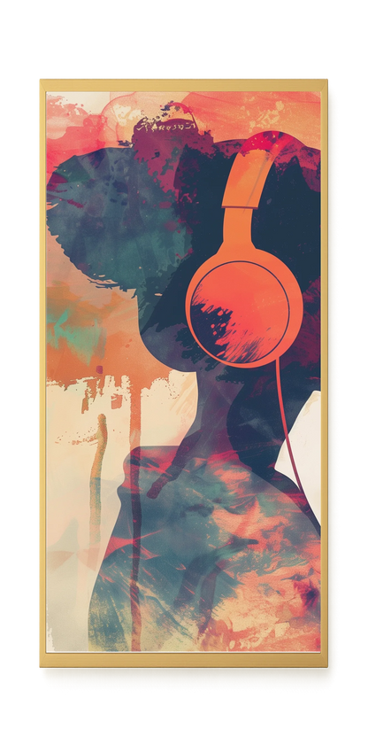 Music Profile Canvas Wall Art