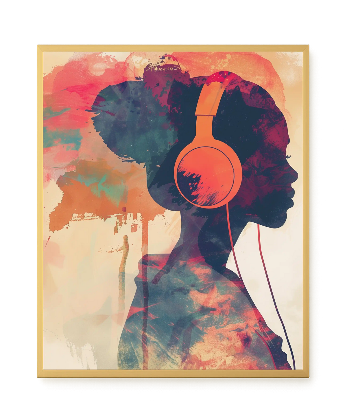 Music Profile Canvas Wall Art