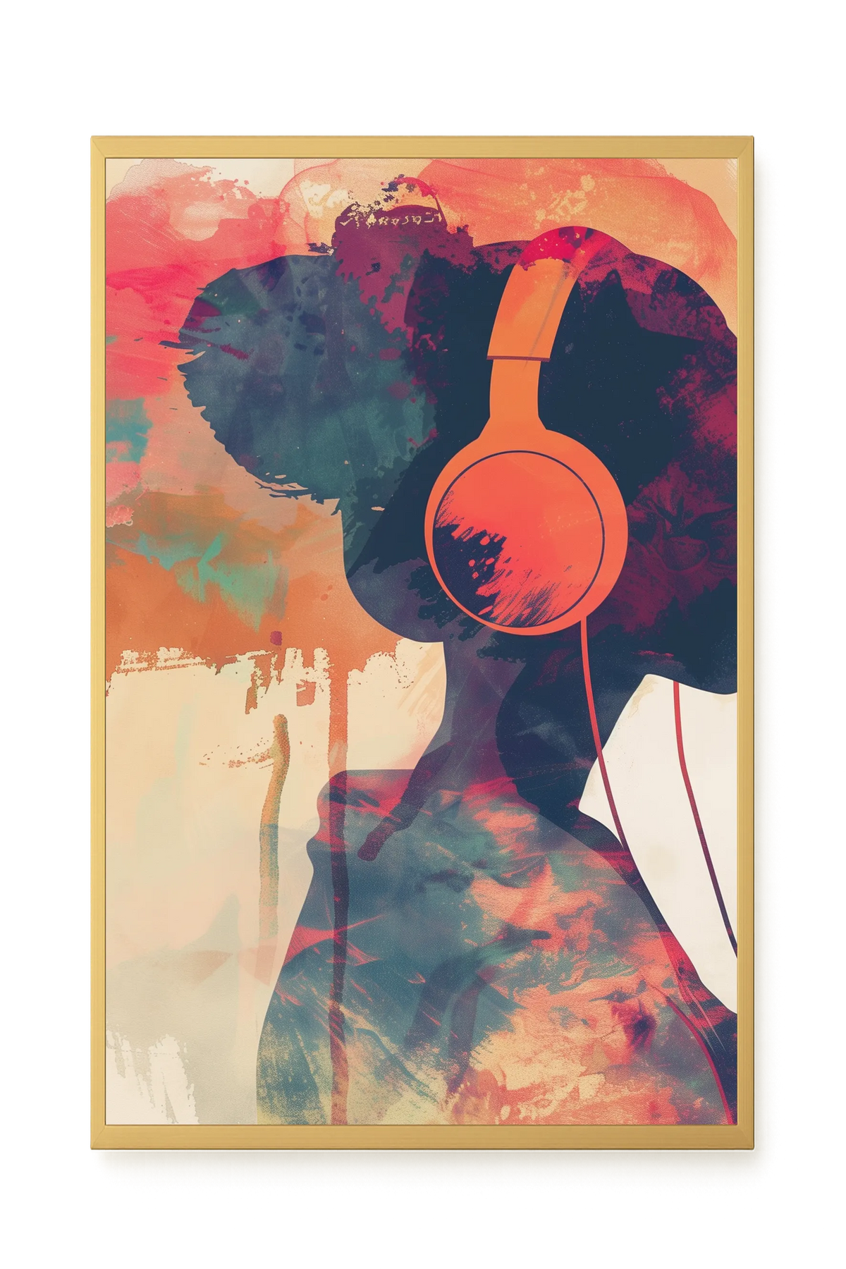 Music Profile Canvas Wall Art