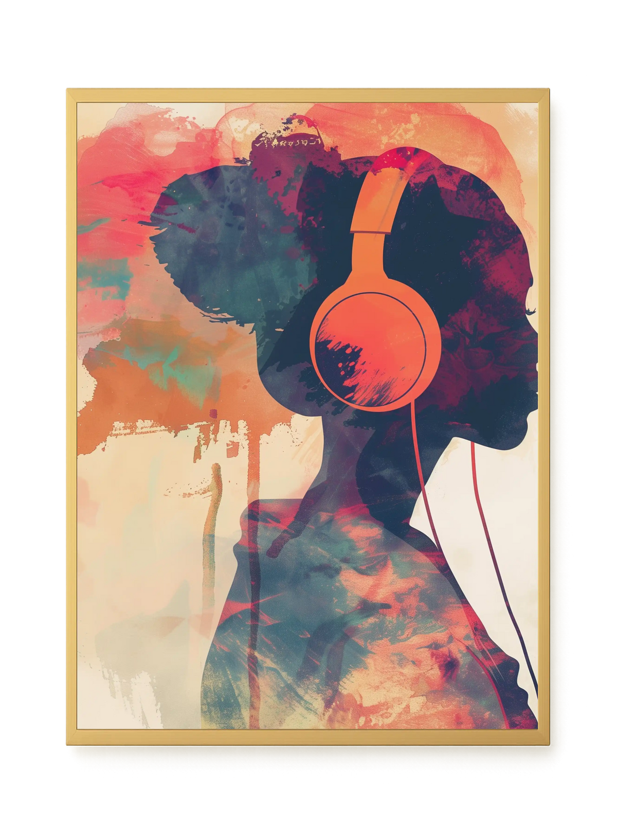 Music Profile Canvas Wall Art