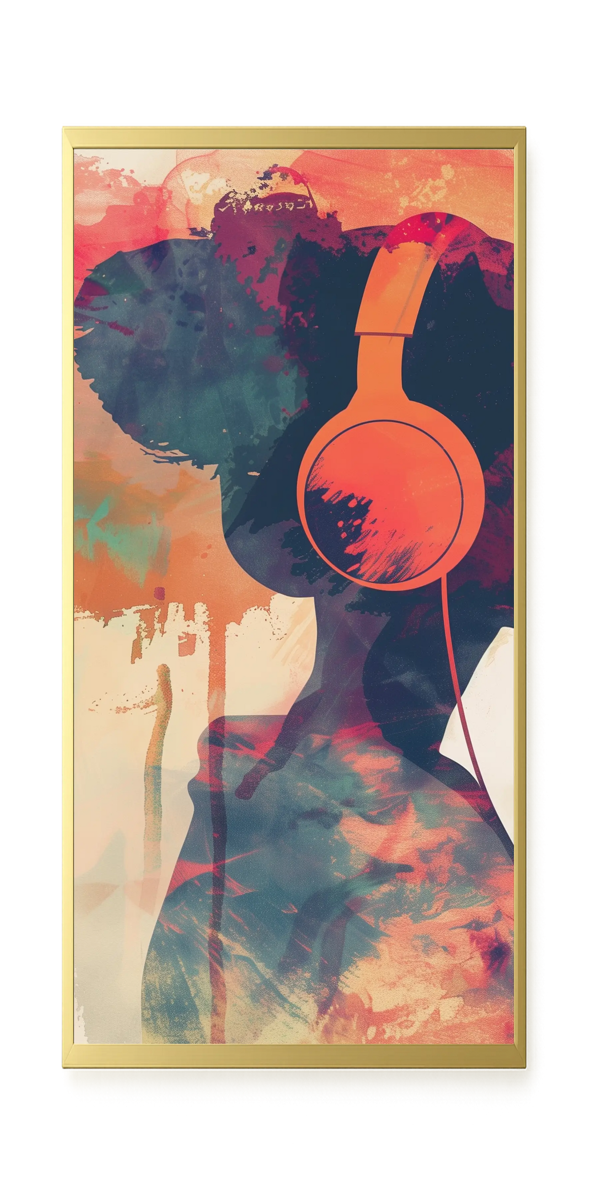 Music Profile Canvas Wall Art