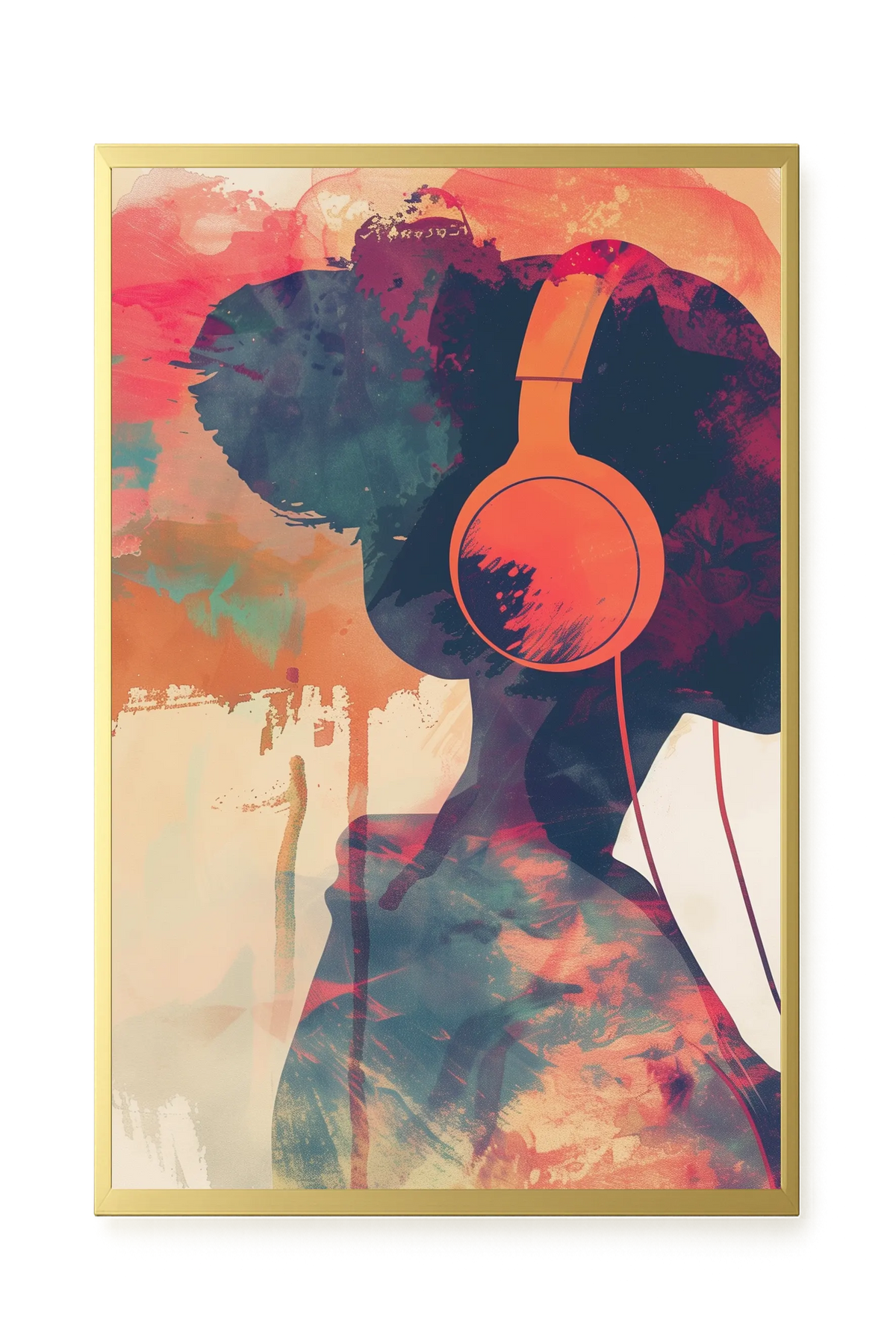 Music Profile Canvas Wall Art