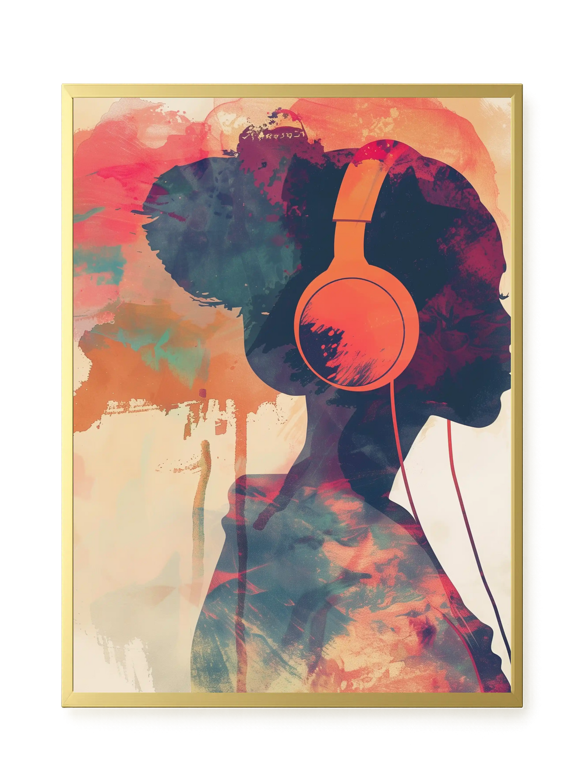 Music Profile Canvas Wall Art
