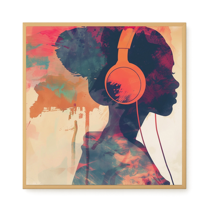 Music Profile Canvas Wall Art