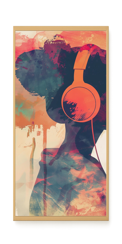 Music Profile Canvas Wall Art
