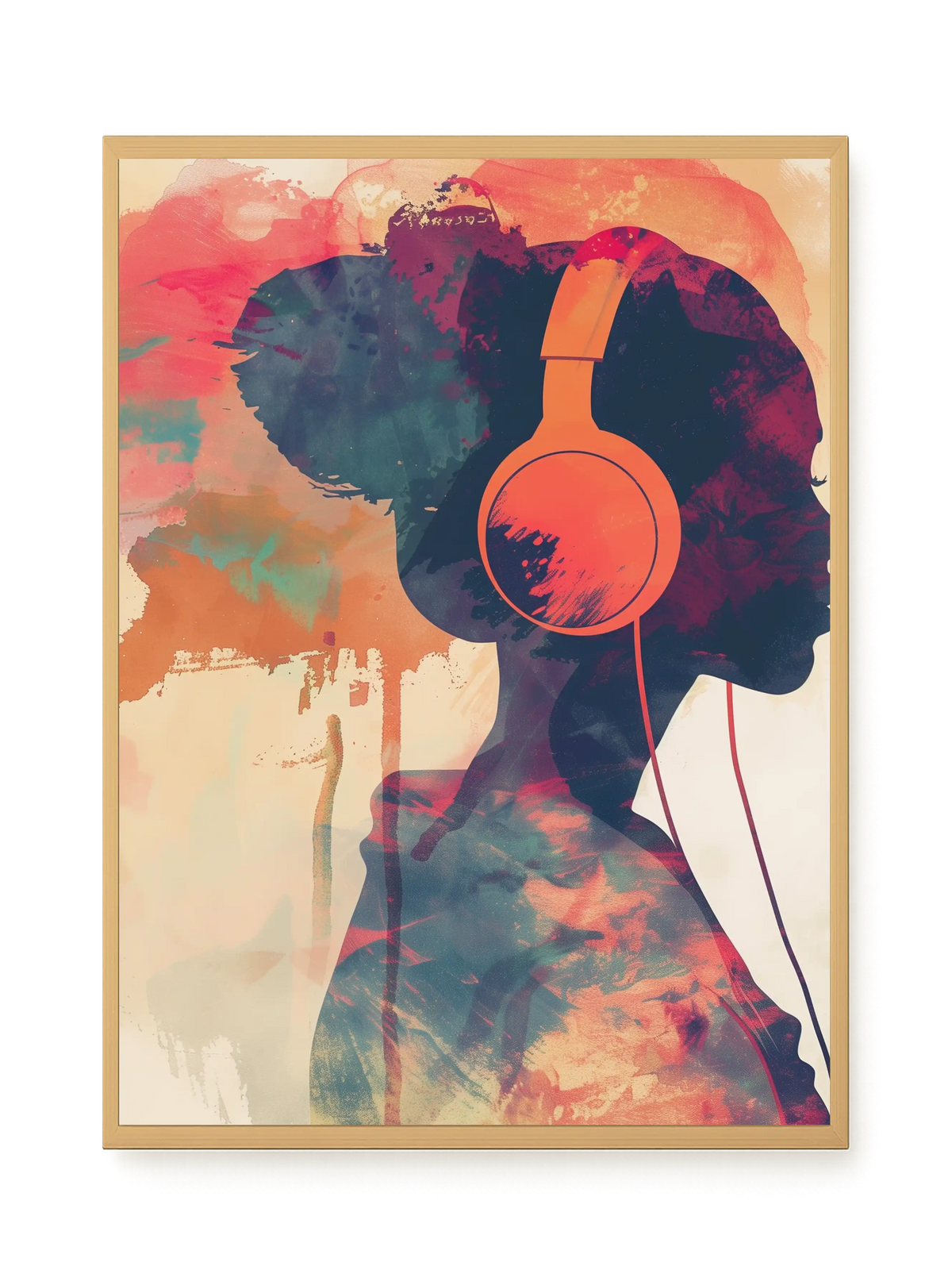 Music Profile Canvas Wall Art