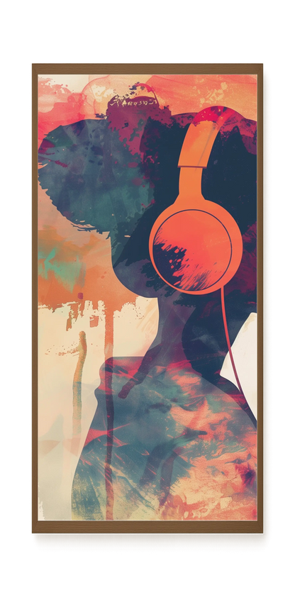 Music Profile Canvas Wall Art