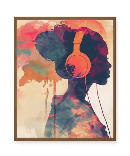 Music Profile Canvas Wall Art