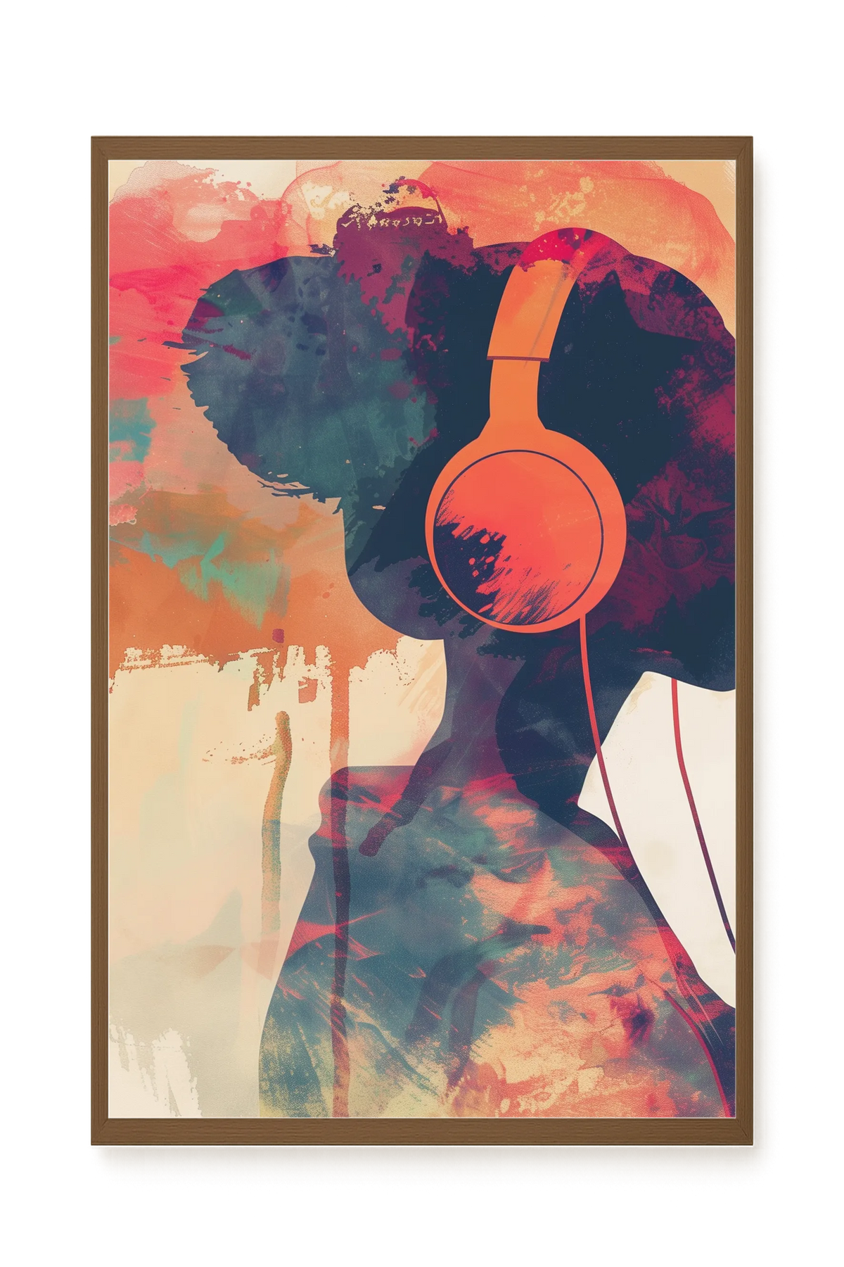 Music Profile Canvas Wall Art