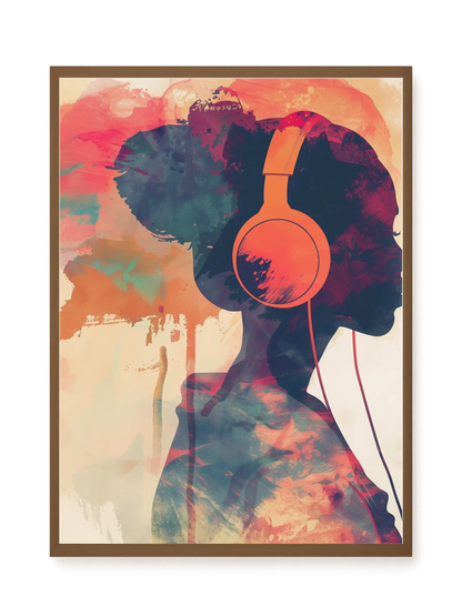 Music Profile Canvas Wall Art