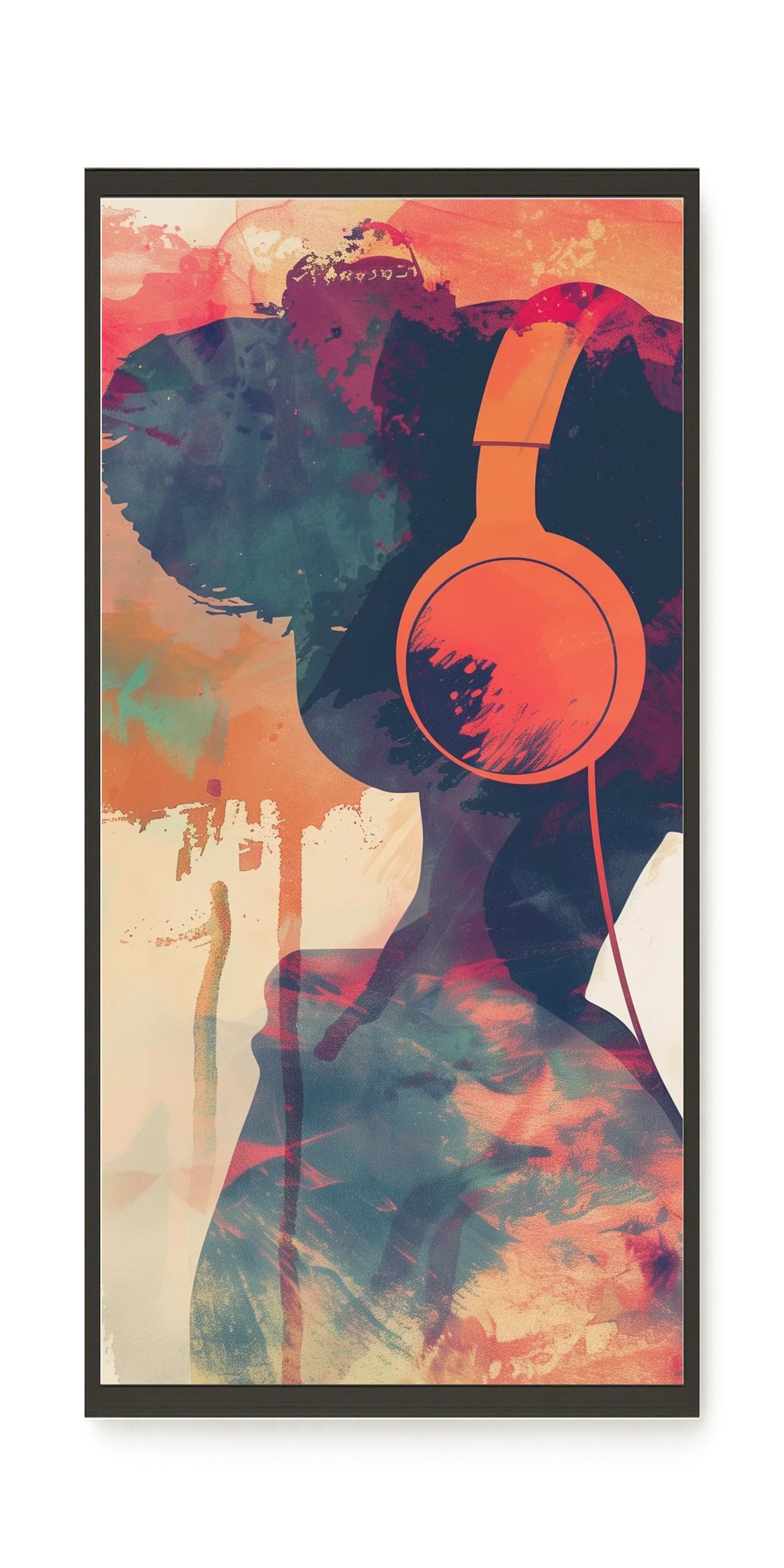Music Profile Canvas Wall Art