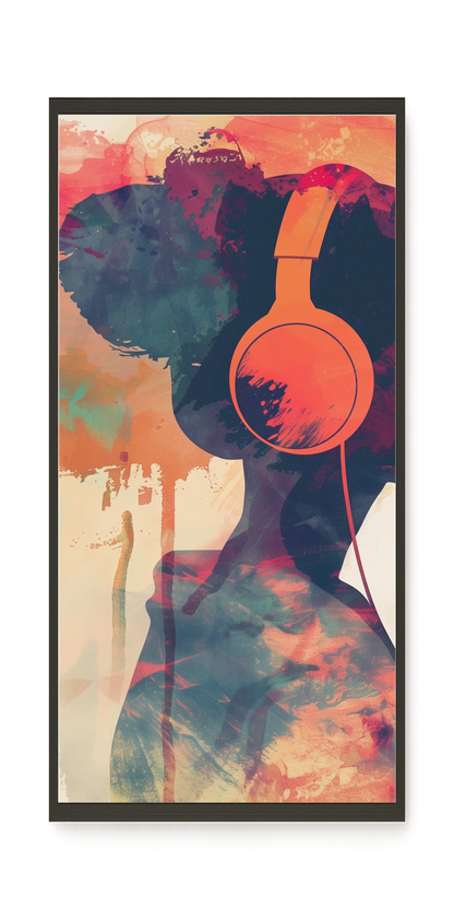 Music Profile Canvas Wall Art