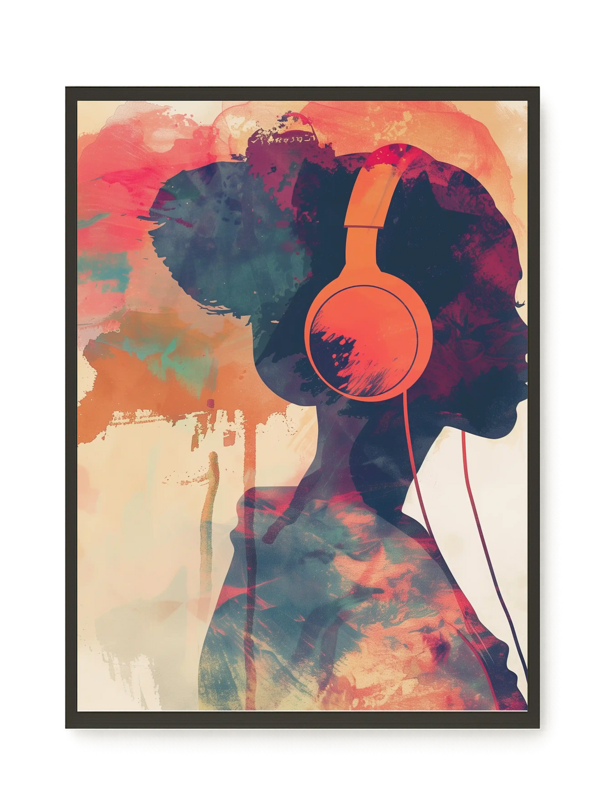 Music Profile Canvas Wall Art
