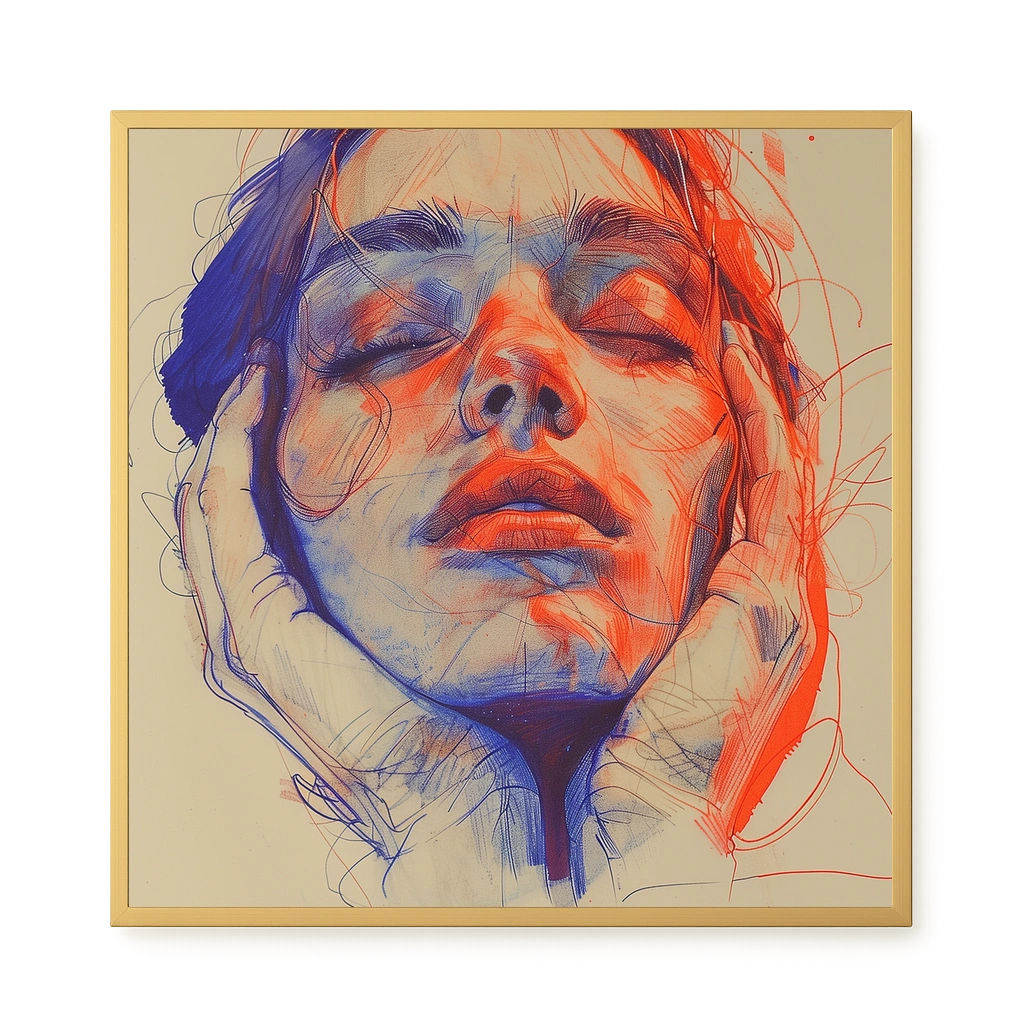 Emotional Reflection Canvas Wall Art