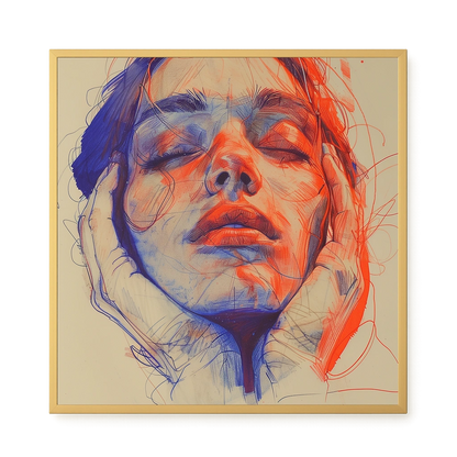 Emotional Reflection Canvas Wall Art