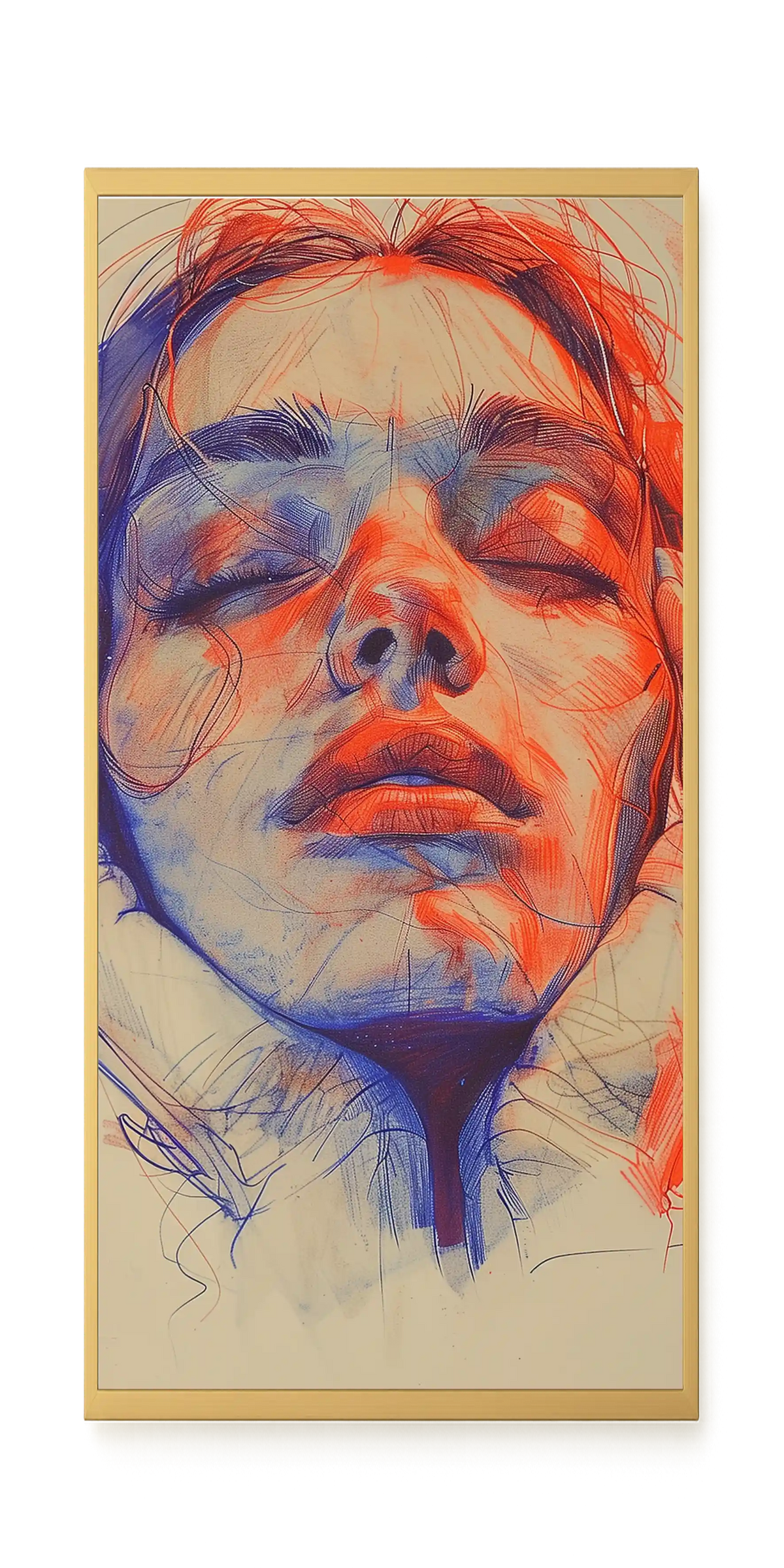 Emotional Reflection Canvas Wall Art