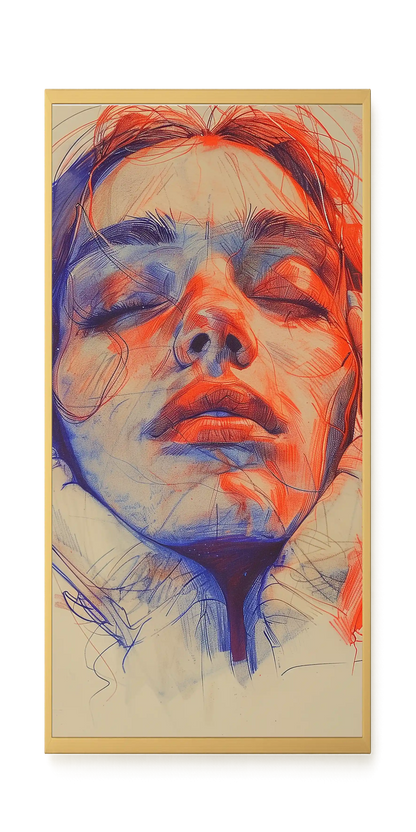 Emotional Reflection Canvas Wall Art
