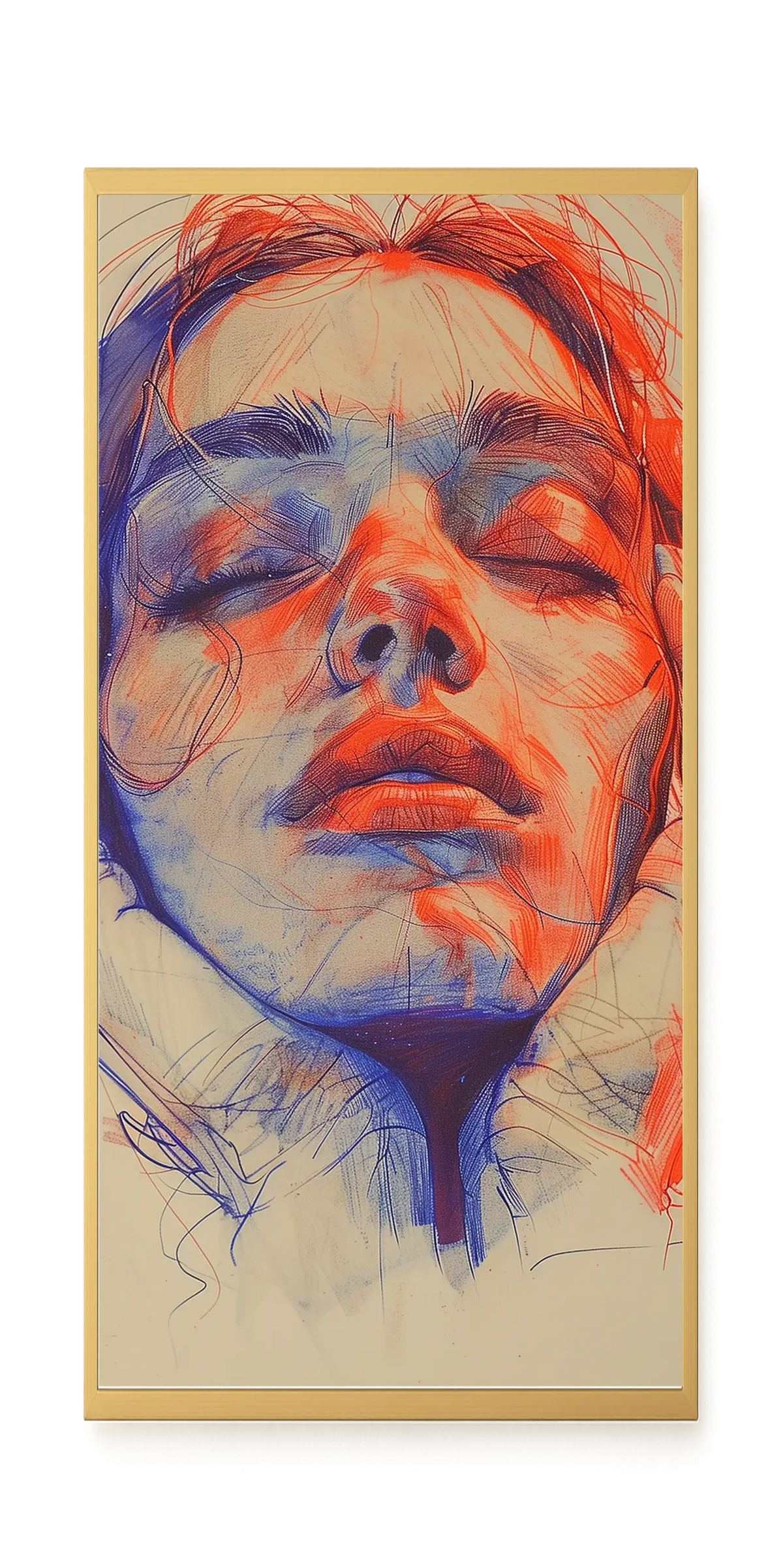Emotional Reflection Canvas Wall Art