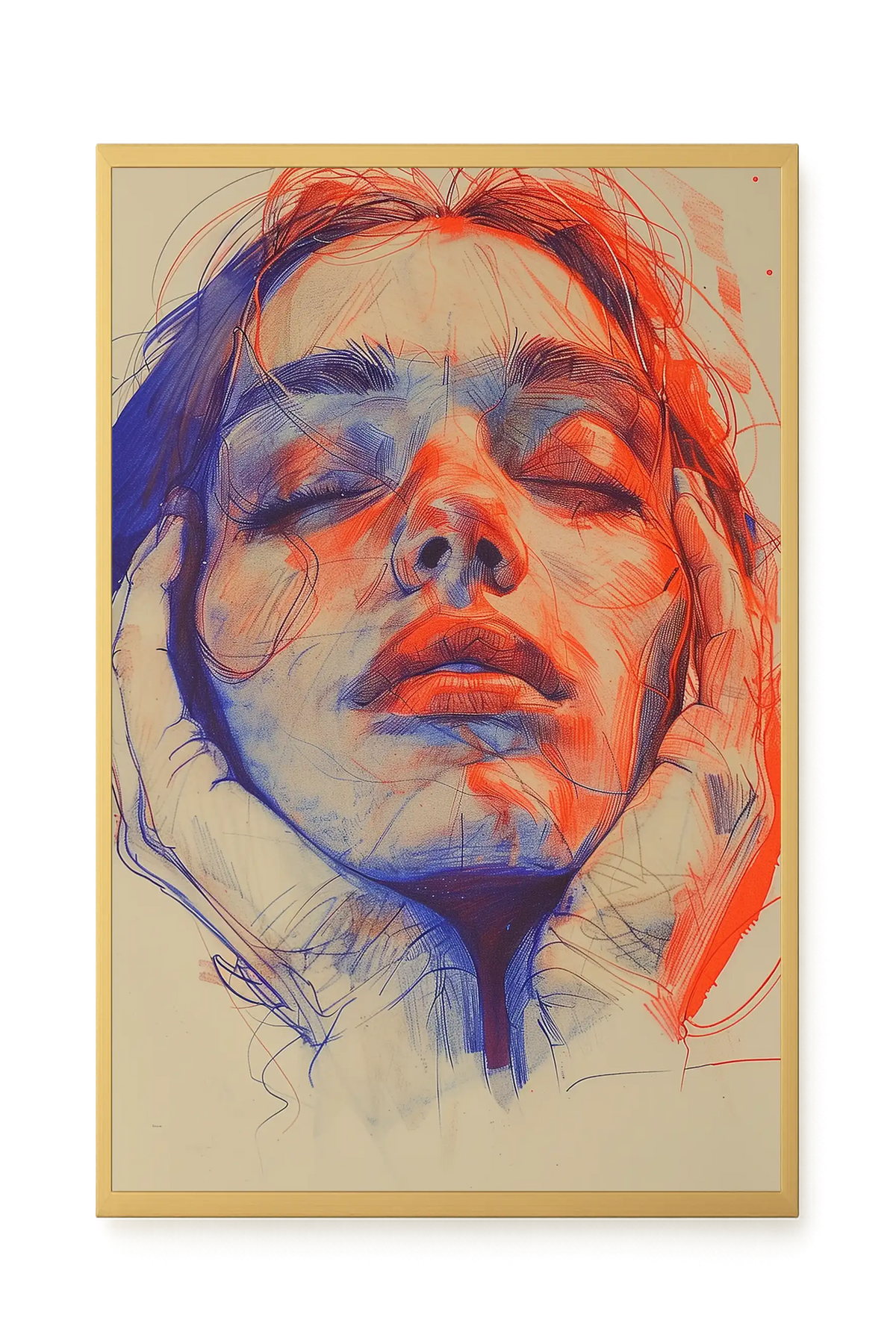 Emotional Reflection Canvas Wall Art