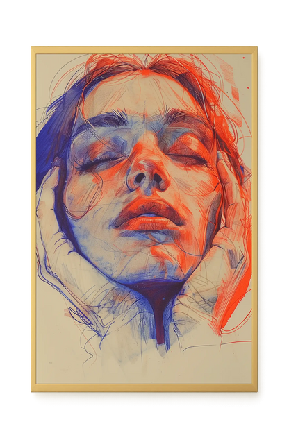 Emotional Reflection Canvas Wall Art