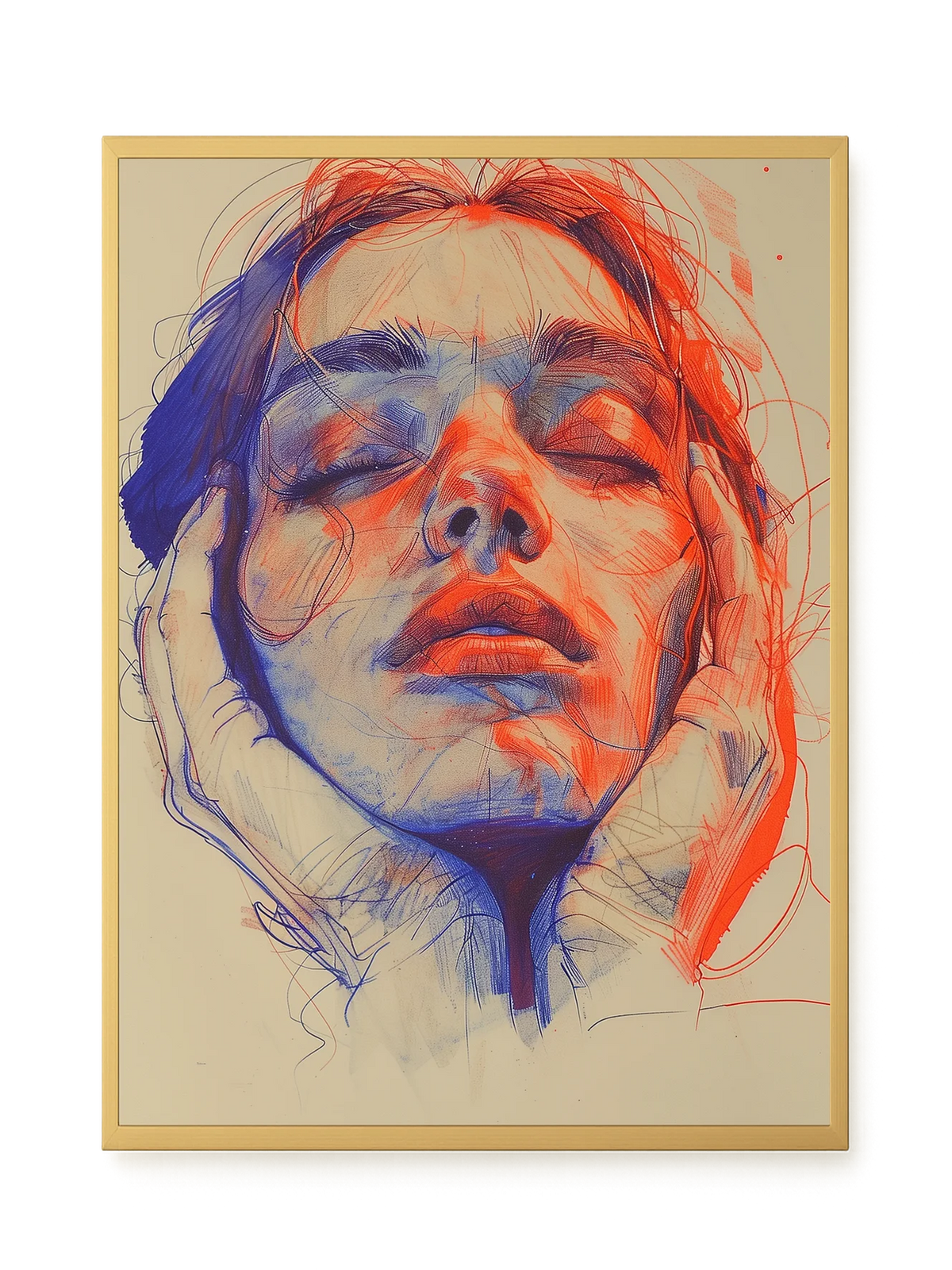 Emotional Reflection Canvas Wall Art