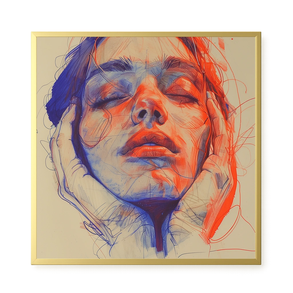 Emotional Reflection Canvas Wall Art