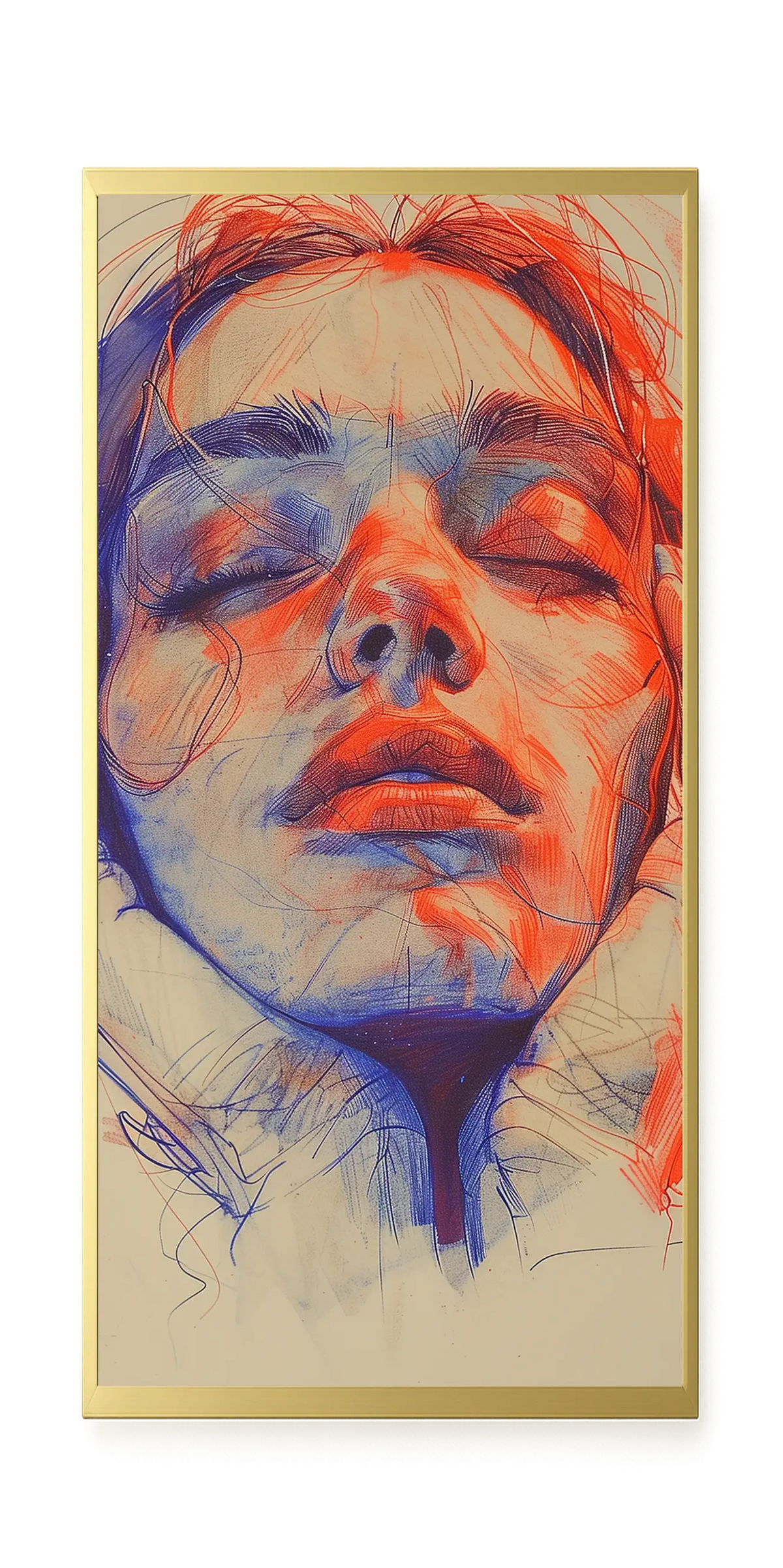 Emotional Reflection Canvas Wall Art