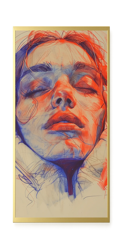 Emotional Reflection Canvas Wall Art