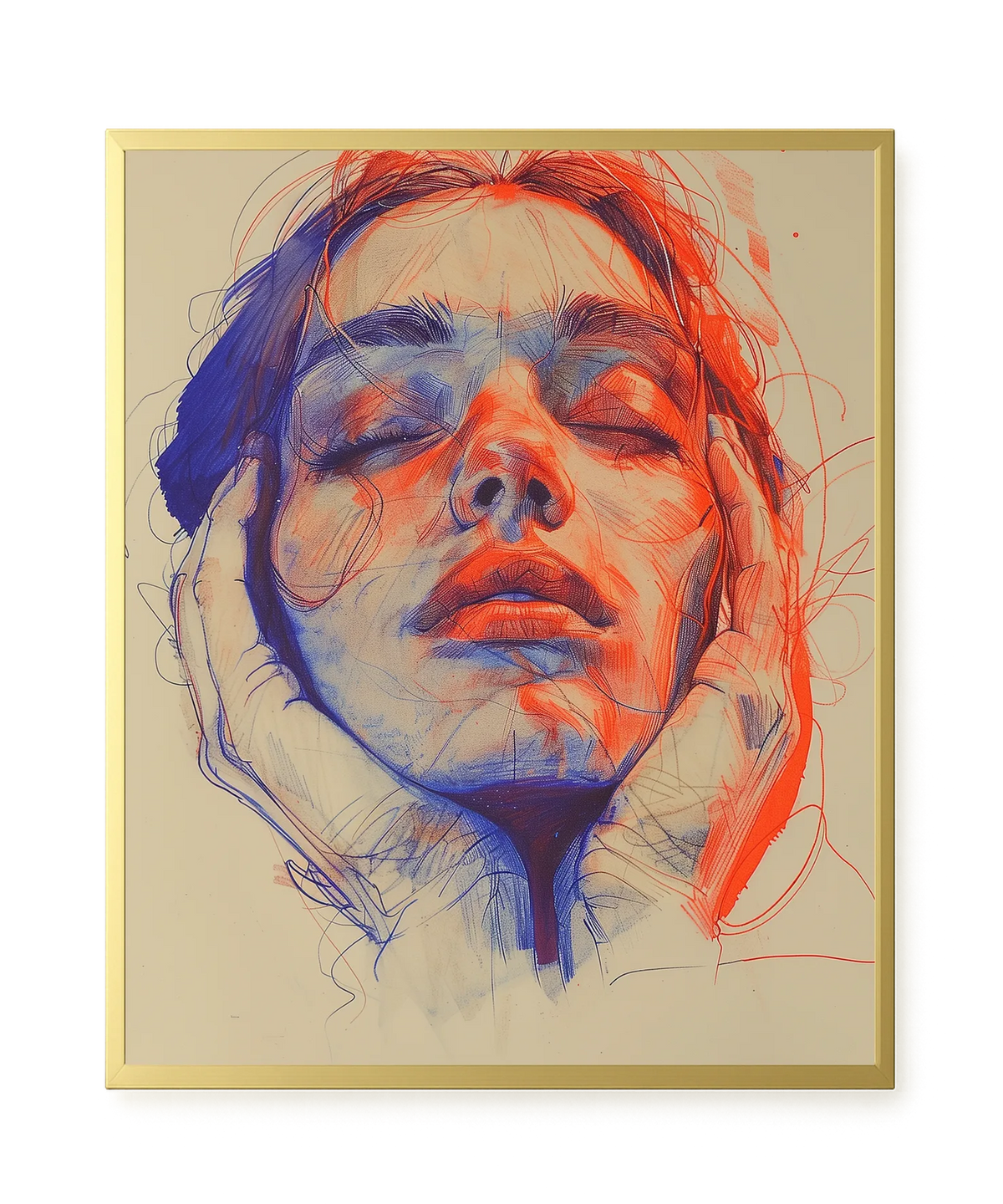 Emotional Reflection Canvas Wall Art