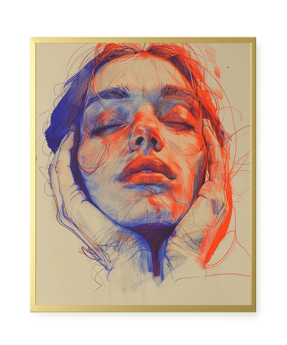 Emotional Reflection Canvas Wall Art