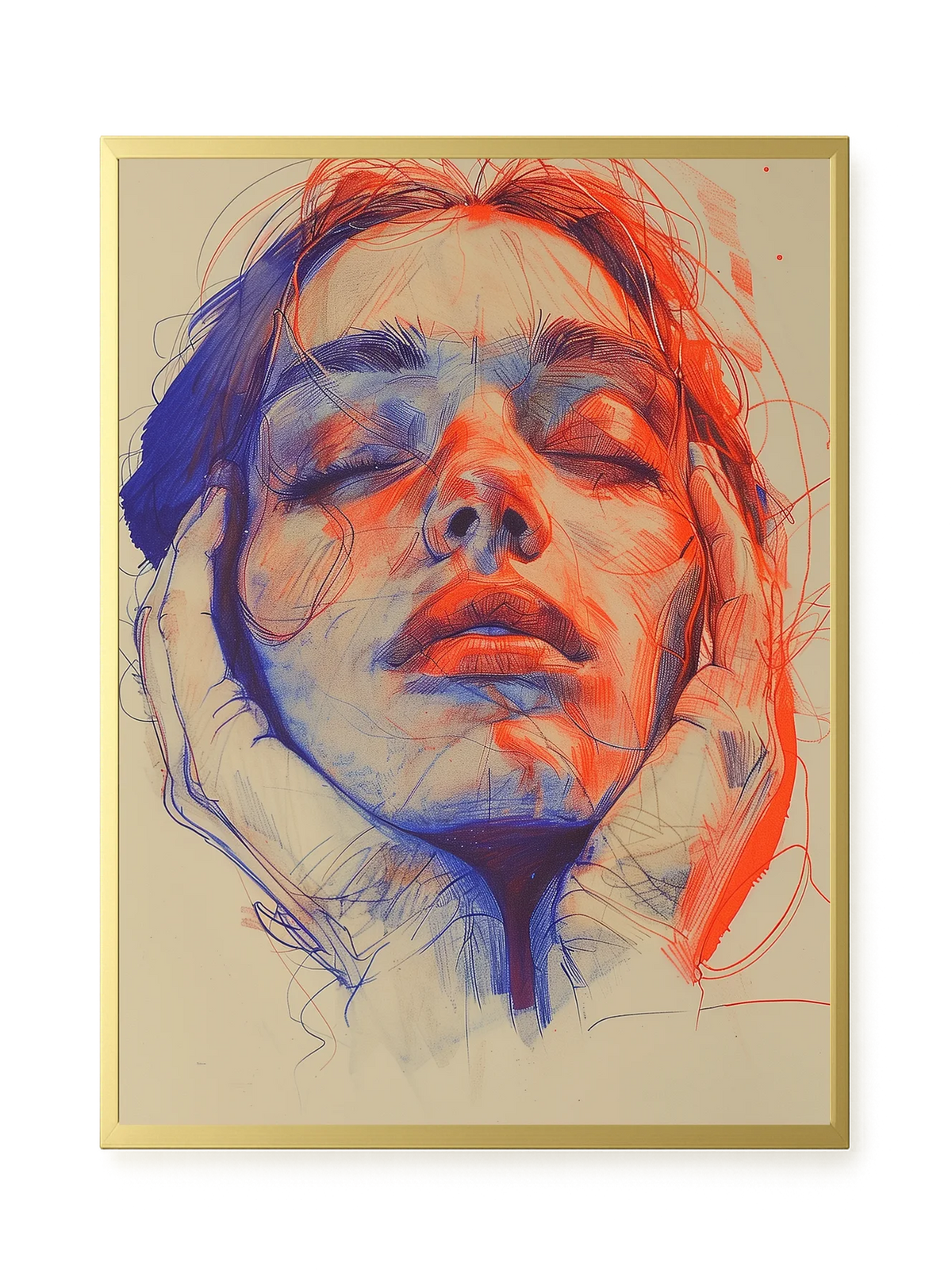 Emotional Reflection Canvas Wall Art