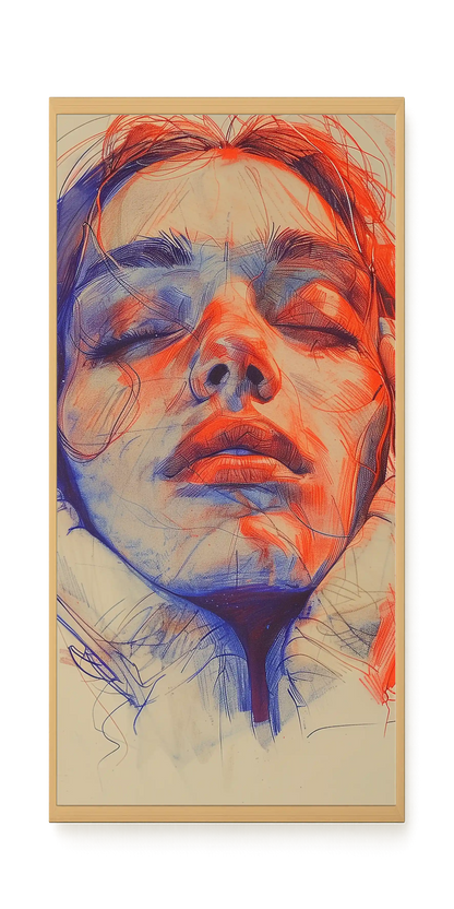 Emotional Reflection Canvas Wall Art