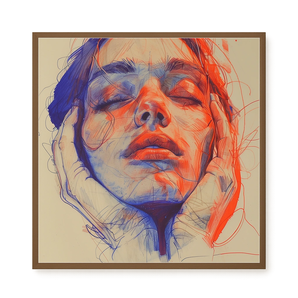 Emotional Reflection Canvas Wall Art