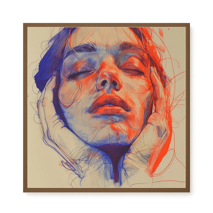 Emotional Reflection Canvas Wall Art