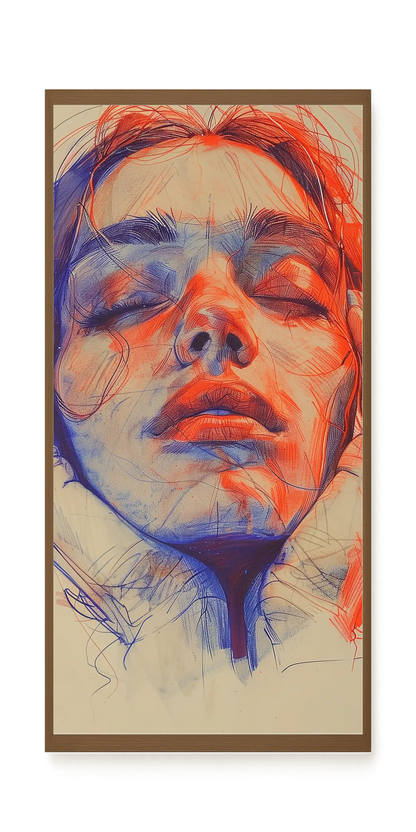 Emotional Reflection Canvas Wall Art
