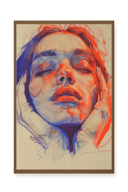 Emotional Reflection Canvas Wall Art